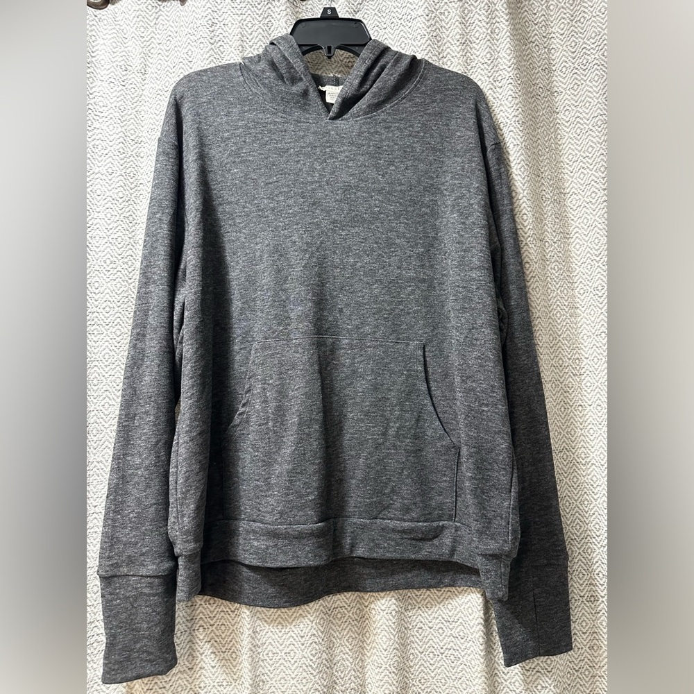 Yelete Charcoal Gray Womens Hoodie